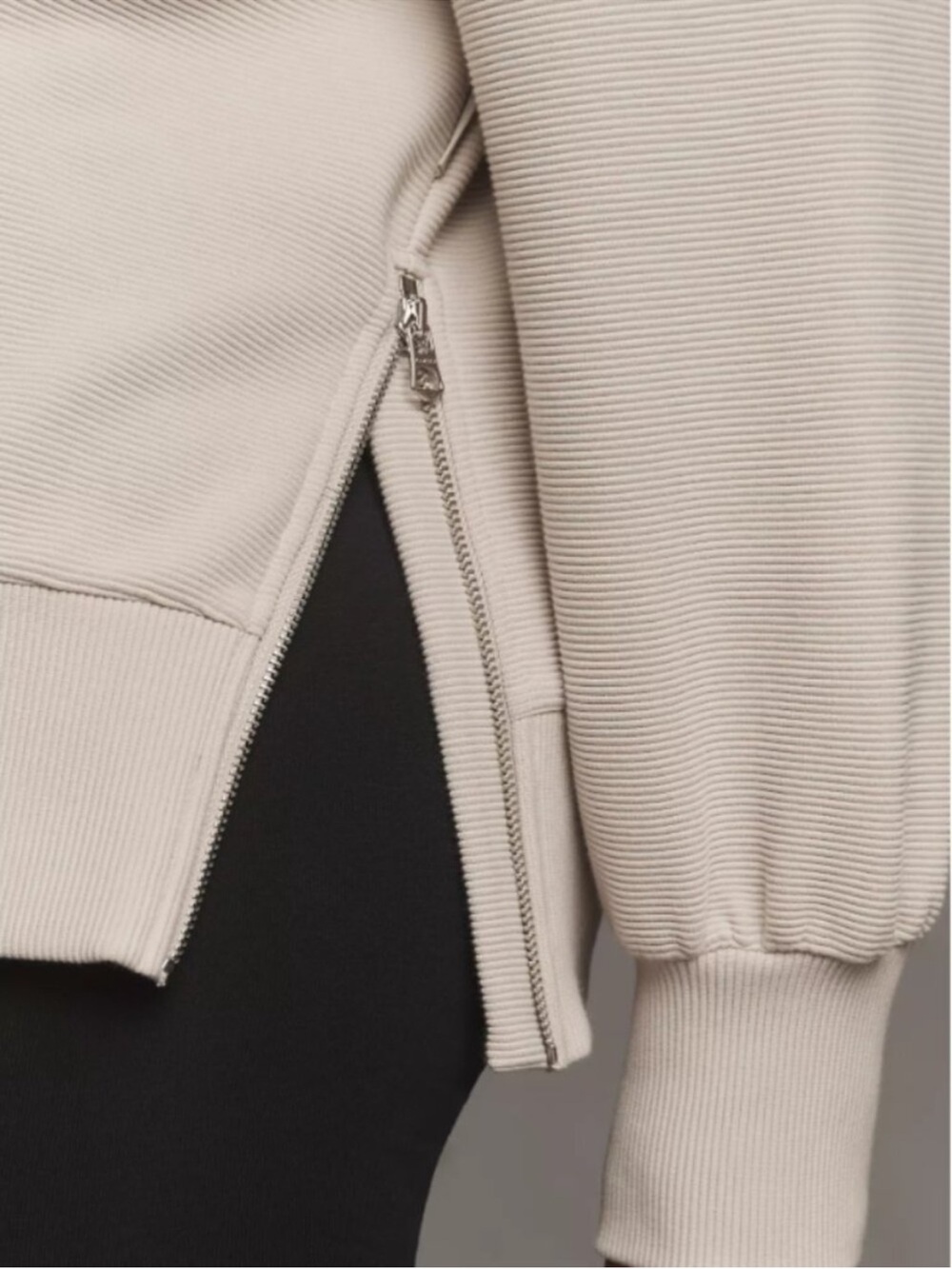 Varley Milton Sweatshirt in Cream Women’s Size Small - Picture 4 of 8